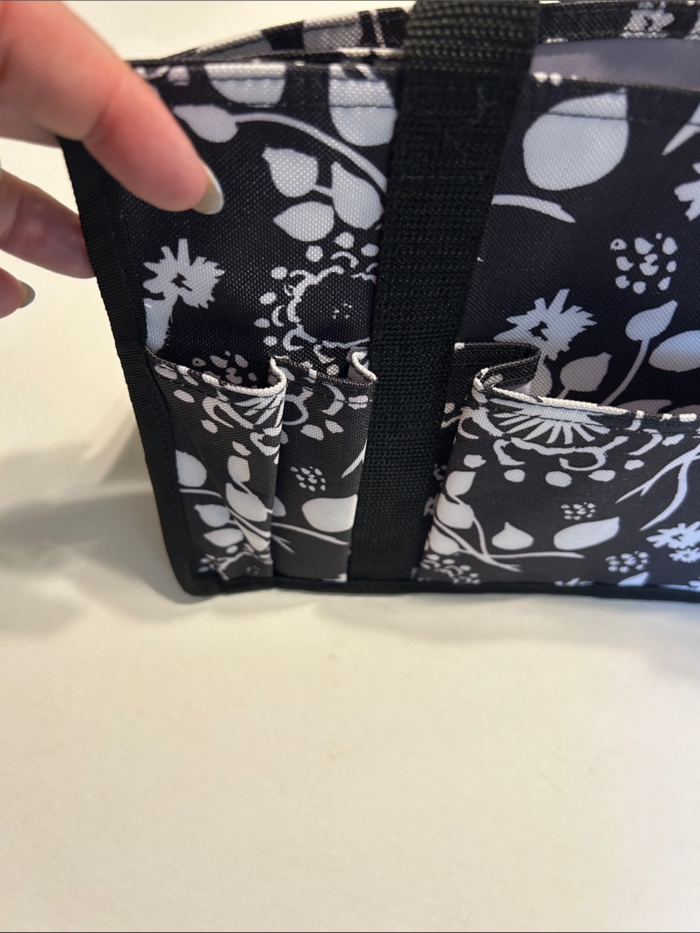 THIRTY ONE Keep it Caddy Mini Organizer Travel Beauty Craft Floral NWOT Garden - Picture 11 of 13